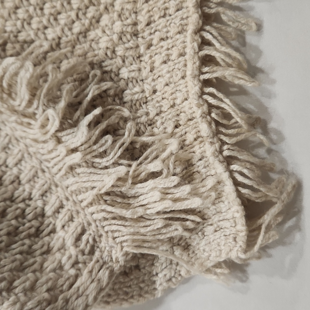 Massimo Dutti Sweater Poncho Shawl - Picture 16 of 16